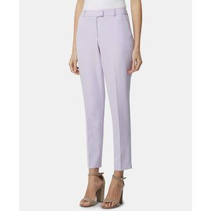 NWT Tahari Lavender Simple Scuba Trousers